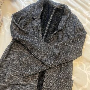 Topshop Gray/Navy blazer